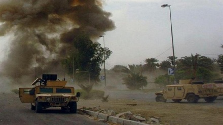 انفجار در مسیر کاروان نظامیان آمریکایی در جنوب عراق
