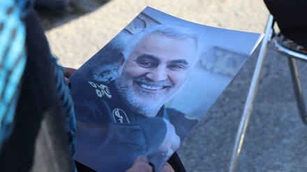 مراسم گرامیداشت سالگرد شهادت سردار سلیمانی در کابل 
