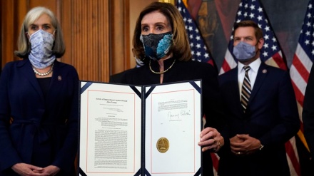 Miratimi i amendamentit 25 për rrëzimin e Trump në Dhomën e Përfaqësuesve të SH.B.A.