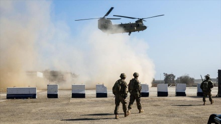 EEUU envía un helicóptero lleno de armas a sus bases en Siria