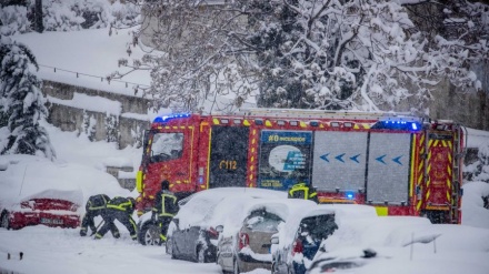 スペインで、大雪により3人死亡