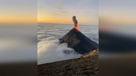 (VIDEO) L'eruzione del vulcano Gueno in Guatemala 