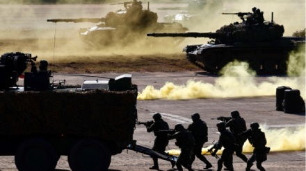 台湾陆军在区域紧张局势中举行军演