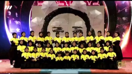 Ирандағы «Жаңа ғасыр» жарысының жартылай финалында «Сегізінші жұлдыз» атты акробат қыздар тобы өнер көрсетті