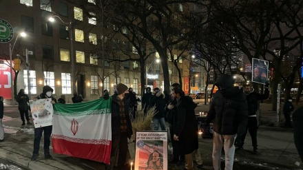 Video: Vigilia frente al consulado de EEUU en Toronto por aniv. del asesinato de Soleimani