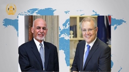 صلح افغانستان محور گفتگوی اشرف غنی با نخست وزیر استرالیا