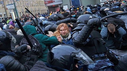 Video+Fotos: Manifestaciones en diversas ciudades rusas