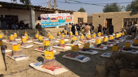 توزیع موادغذایی از طریق برنامه دسترخوان ملی در ولایت ننگرهار+ صوت