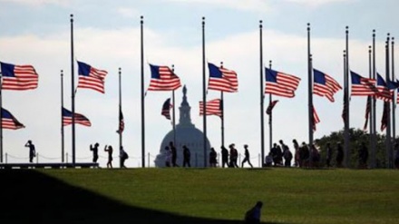  دستور بایدن برای نیمه افراشته شدن پرچم‌ آمریکا