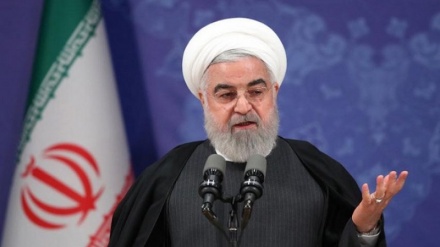 روحانی: ایستادگی ملت بزرگ ایران و تدبیر دولت باعث شکست ترامپ شد