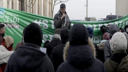Paris'te İslam düşmanlığın yoğunlaşmasına karşı gösteriler