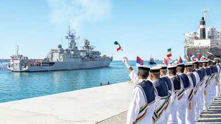 イラン海軍司令官、「イランとロシアの海軍演習は、海軍力を示すもの」