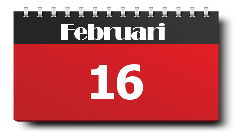 Lintasan Sejarah 16 Februari 2021