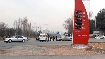 قیمت گازوییل و بنزین در تاجیکستان همچنان بالا می رود