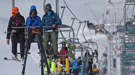 La Coupe de Ski de Fajr à Tochal au nord de Téhéran
