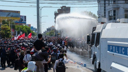 Myanmar anti-coup rallies: Military attacks protesters with rubber bullets, tear gas