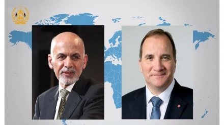 صلح افغانستان محور رایزنی اشرف غنی با نخست وزیر سوئدن