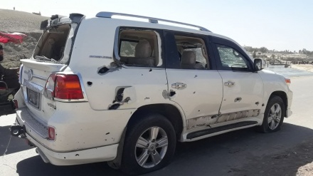 زخمی شدن عضو شورای ولایتی ننگرهار در انفجار ماین + صوت