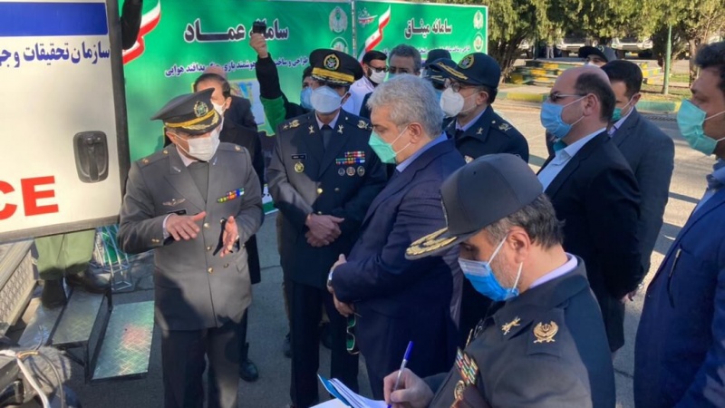 رونمایی از طرح راداری و امداد و نجات پدافند هوایی ارتش ایران