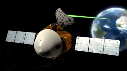 中国火星探测传回的首幅火星图像