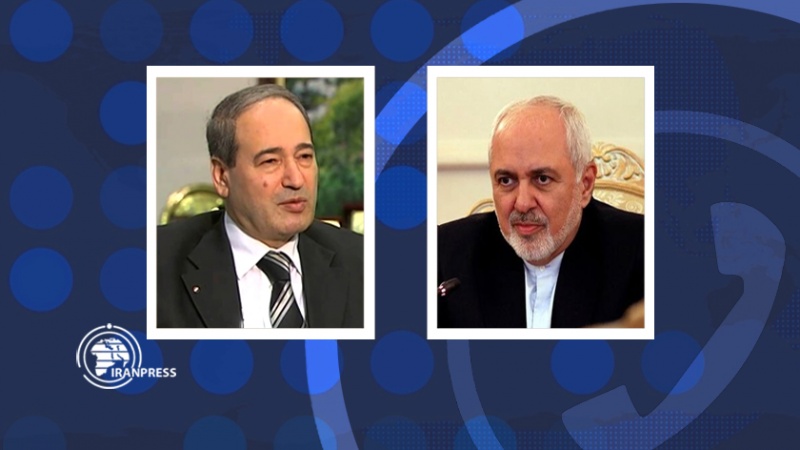 بررسی روابط دوجانبه در گفت و گوی تلفنی وزیران امور خارجه ایران و سوریه