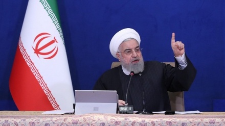 Presidente iraní ve en logros de Irán la derrota de la 