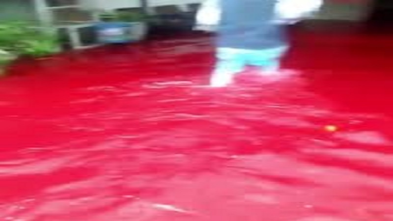 Inondate fabbriche di batik: villaggio indonesiano diventa rosso