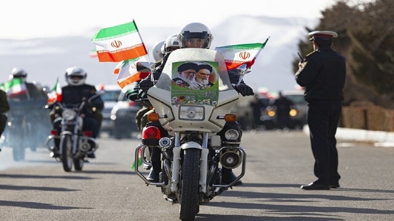 راهپیمایی خودرویی و موتوری ۲۲ بهمن در سراسر ایران
