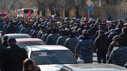 Armenia’s president rebuffs PM order for army chief dismissal as protests continue