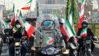 イラン全国で、イスラム革命42周年の祝賀行事