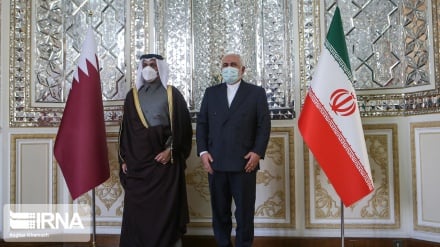 FM Zarif's meeting with his Qatari counterpart in Tehran
