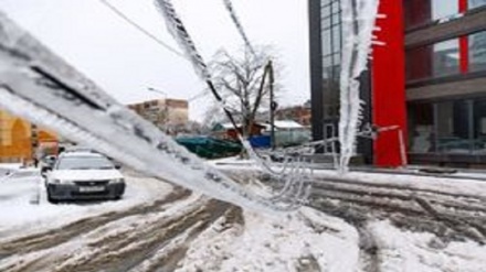 Москвада кучли қор ёғди (видео-фото)