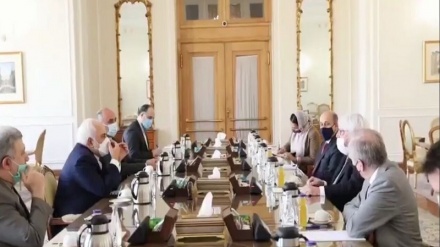 دیدار ظریف با نماینده ویژه سازمان ملل در امور یمن 