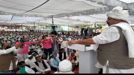भाजपा की सरकार किसानों को बर्बाद करने पर तुली हुई हैः नरेश टिकैत