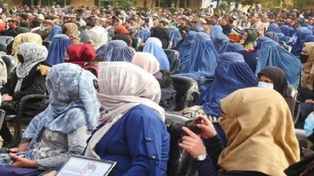  اعتصاب معلمان افغانستان بدلیل پایین بودن حقوقشان 