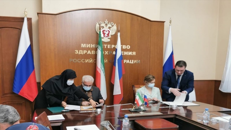 امضای تفاهم نامه همکاری ایران و روسیه در زمینه بهداشت و درمان