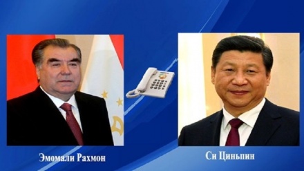 رییسان جمهوری تاجیکستان و چین، تلفنی گفتگو کردند