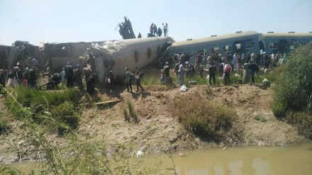  سانحه مرگبار قطار در مصر