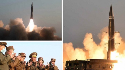 朝鲜进行新型导弹试射