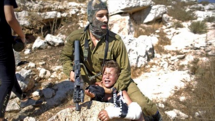 Fuerzas israelíes arrestan brutalmente a 5 niños palestinos