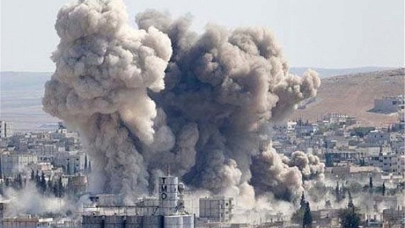 بمباران استان صعده یمن توسط جنگنده های سعودی
