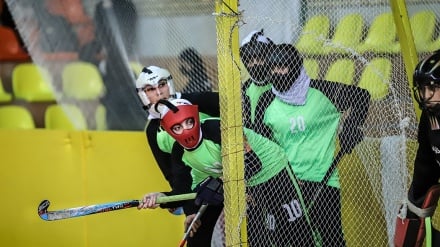 Ndeshja finale e ligës së Hokey në konkurrencën për femra në Iran