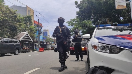  انفجار بمب در یک کلیسای کاتولیک در اندونزی