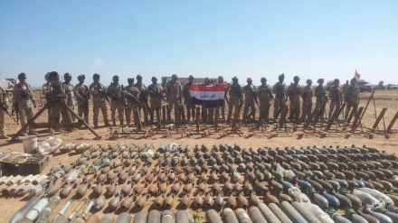Irak : des dépôts d’armes terroristes découvertes