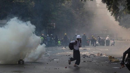 Myanmar street protests drag on a day after junta's bloody crackdown