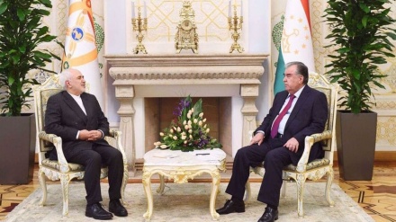 Iran’s FM, Tajikistan’s president discuss joint battle against terrorism, extremism