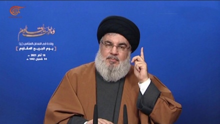 Sekjen Hizbullah Beberkan Fakta Baru Hubungan AS dan Teroris 