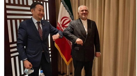 Беседа Зарифа с исполнительным секретарем СВМДА