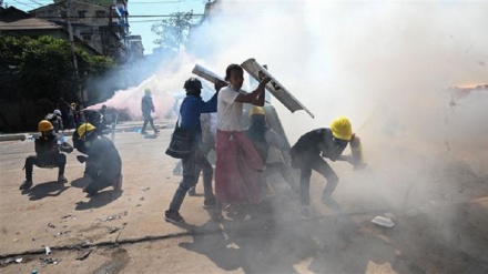 Myanmar civilian leader pledges 'revolution' to overturn military junta