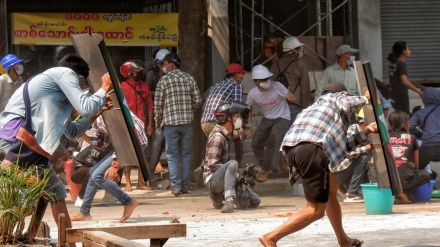 缅甸局势继续升温，12名抗议者死亡